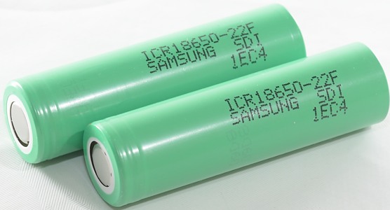 Test of Samsung ICR18650-22F 2200mAh (Green)